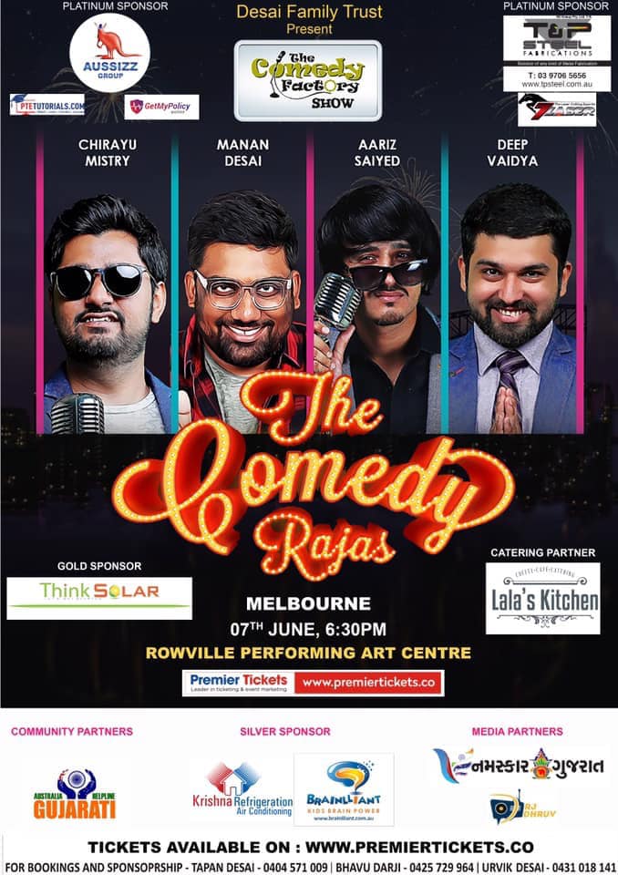 Gujarati Stand up Comedy Show in Melbourne