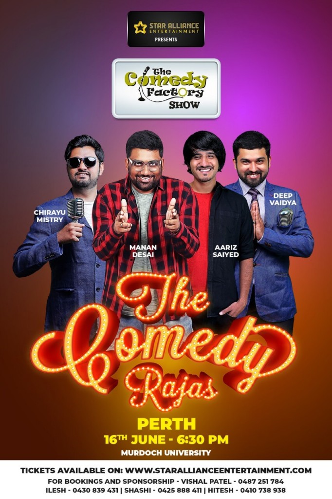 Gujarati Stand up Comedy Show in Perth OLD