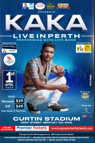 KAKA live in Perth – 2023