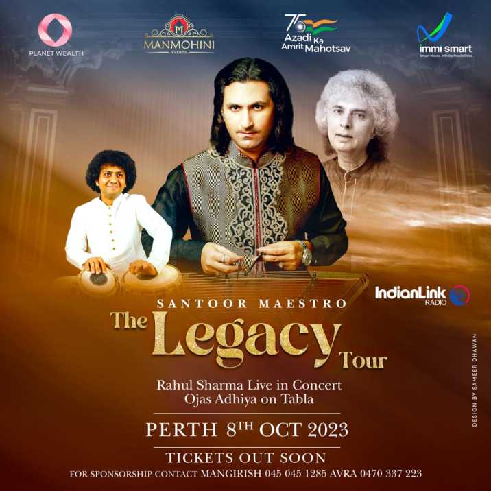 Santoor Maestro Rahul Sharma Live in Perth