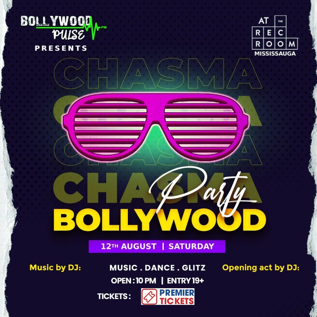 Bollywood Pulse – Chasma Bollywood Party