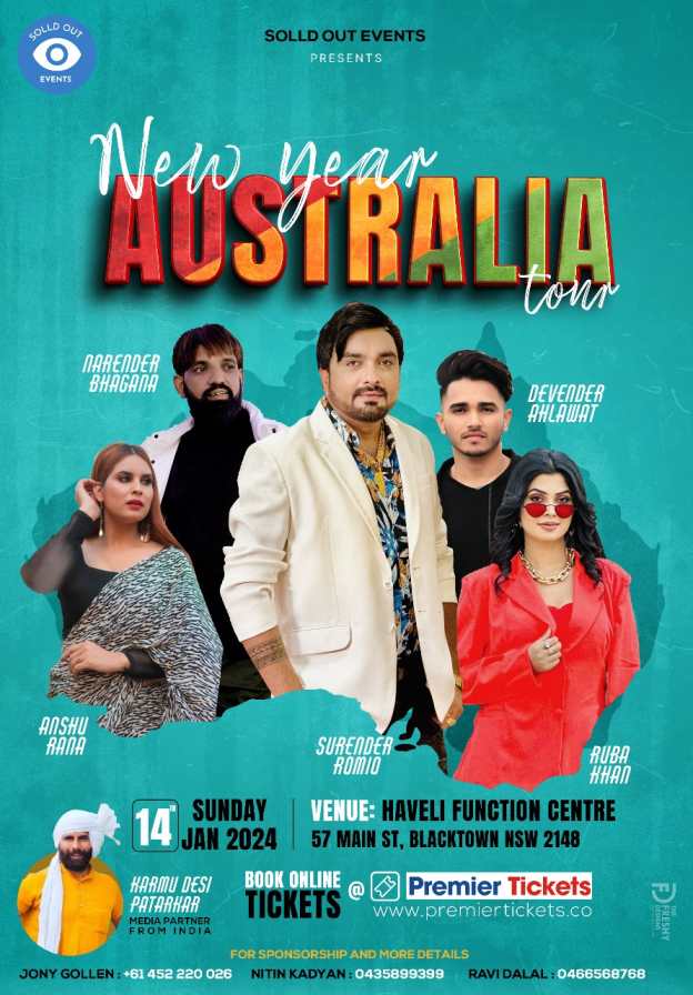 New Year Celebration Tour – Sydney 2024