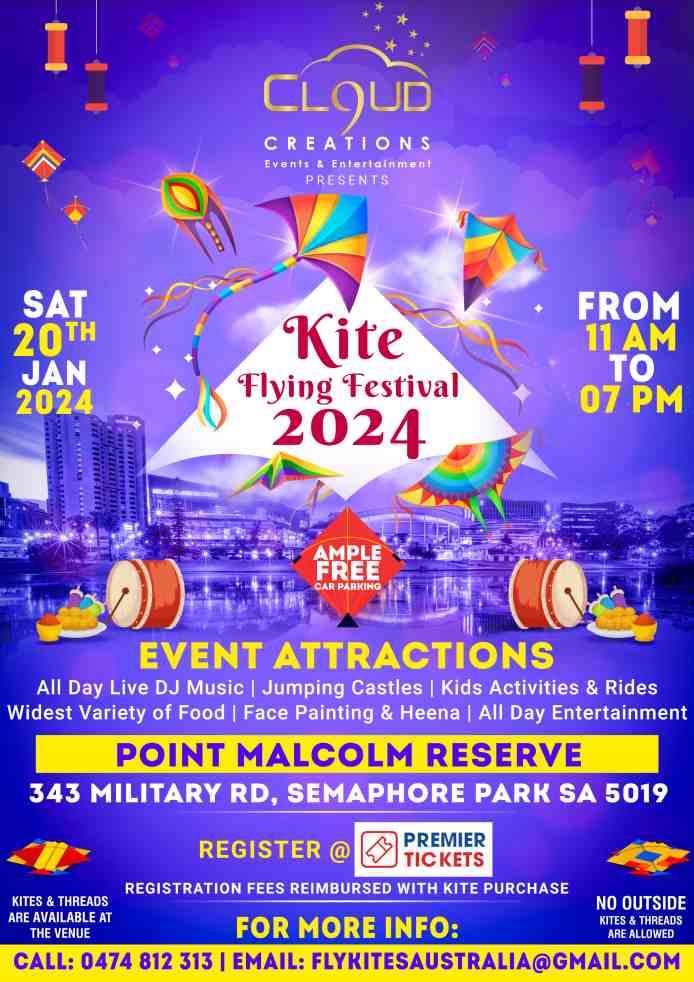 Kite Flying Festival 2024 in Adelaide