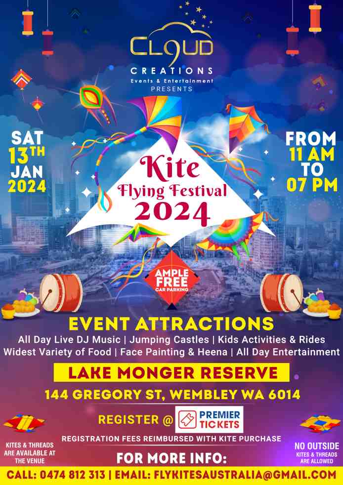 Kite Flying Festival 2024 in Perth