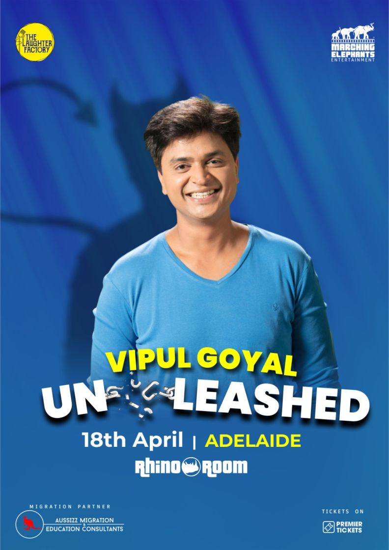 Vipul Goyal Unleashed - Standup Comedy in Adelaide