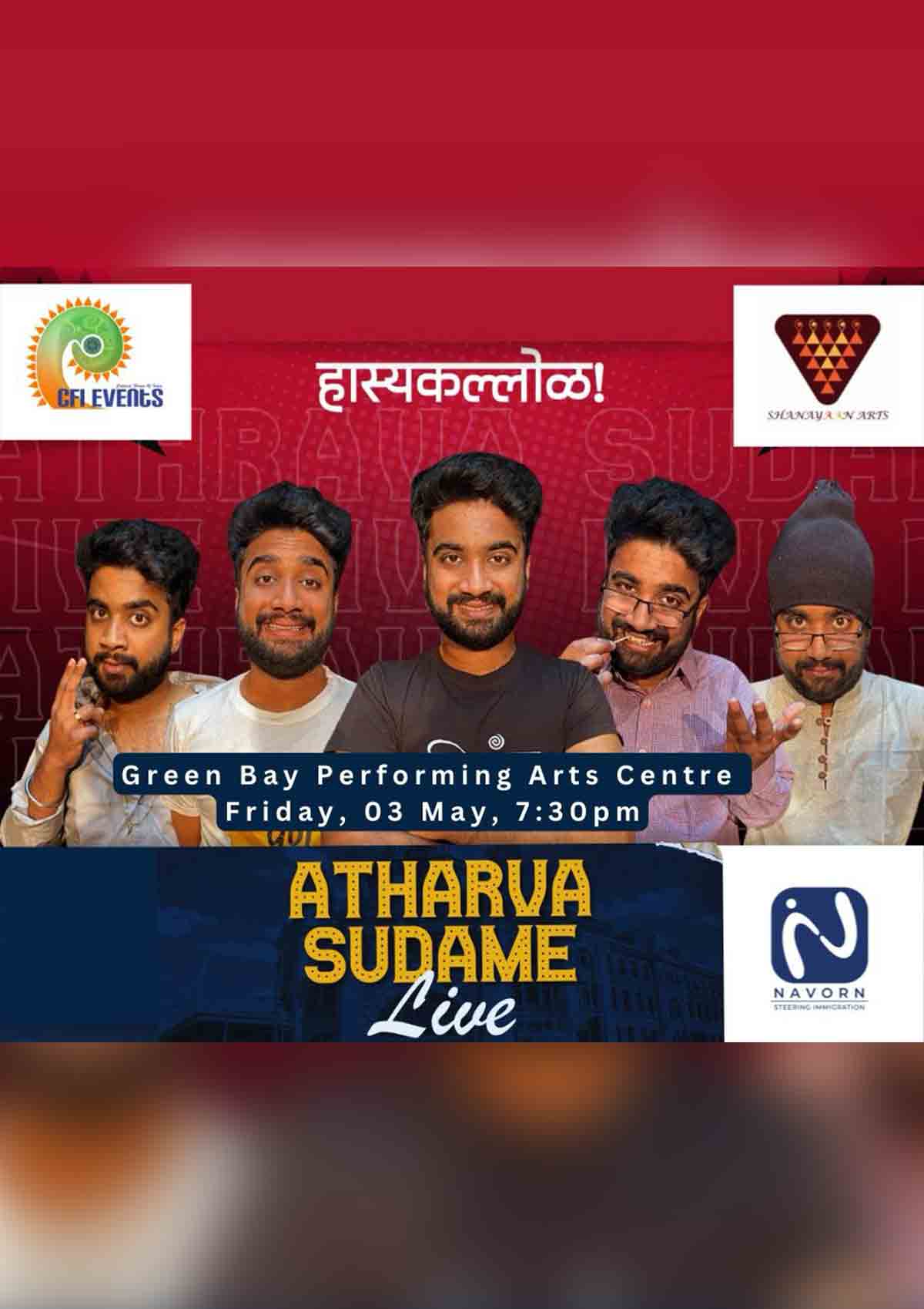 Marathi Standup Comedy by Atharva Sudame in Auckland