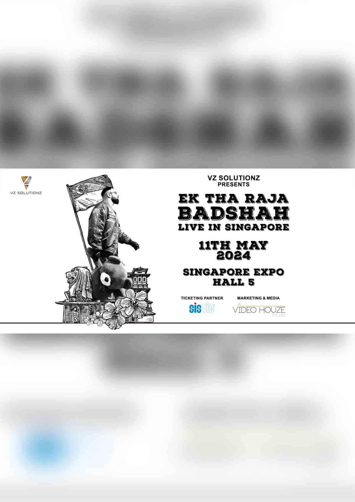 EK THA RAJA - BADSHAH LIVE IN SINGAPORE 2024 [G]