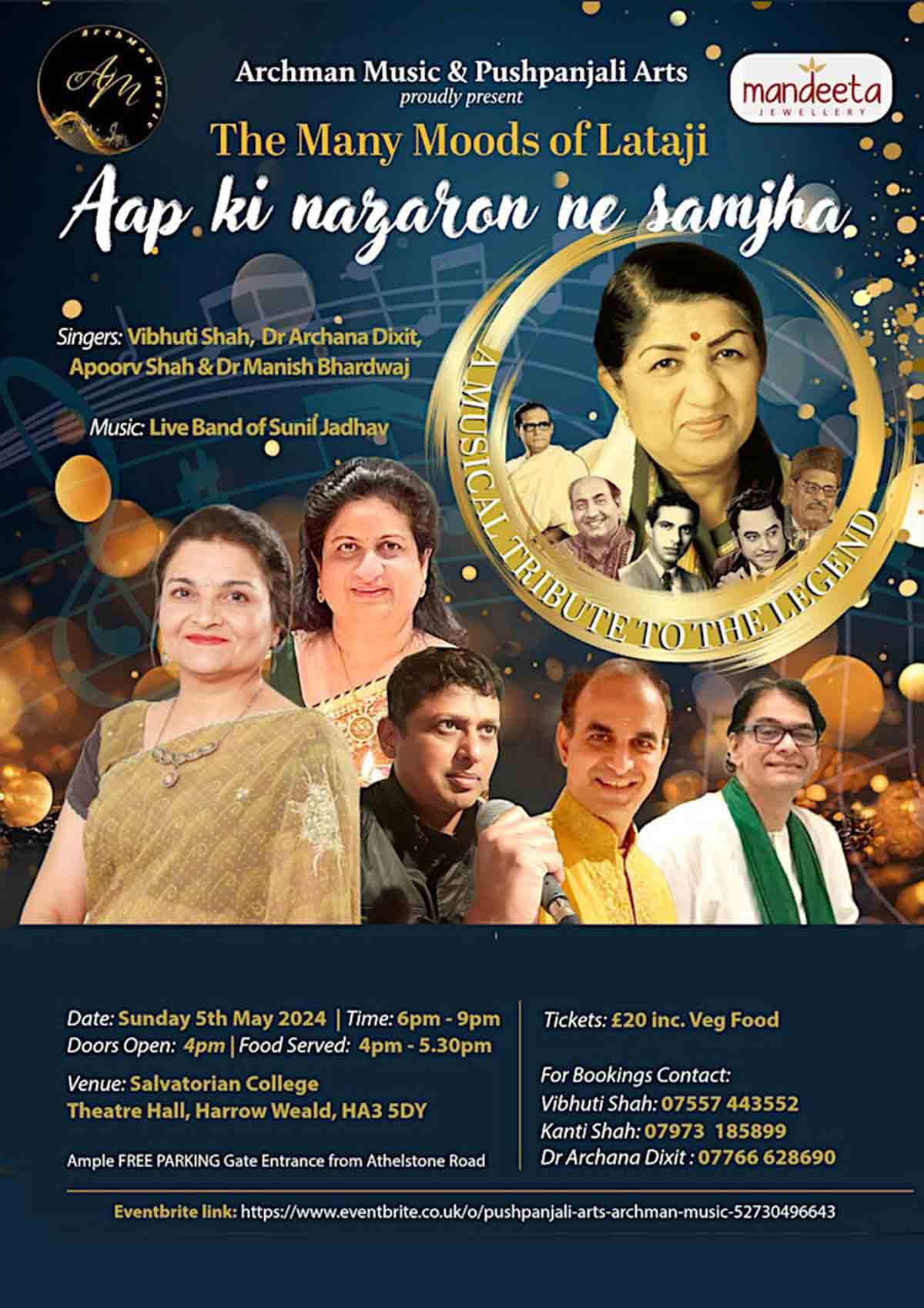 Aap ki Nazron Ne Samjha - The Many Moods Of Lata Mangeshkar ji