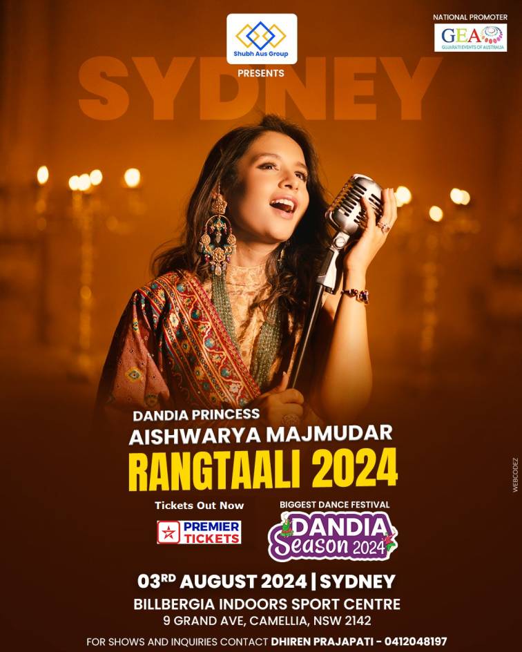 Rangtaali 2024 With Aishwarya Majumdar in Sydney