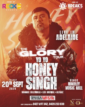 The Glory Tour - Yo Yo Honey Singh Live in Adelaide
