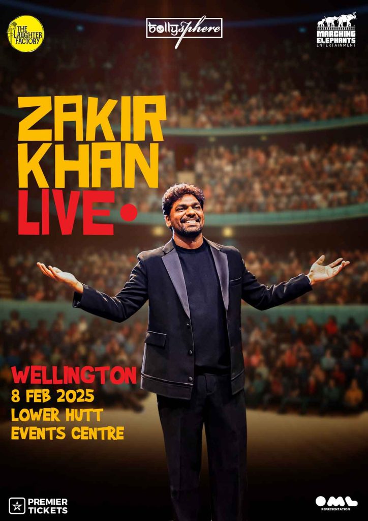 Zakir Khan Live in Wellington 2025