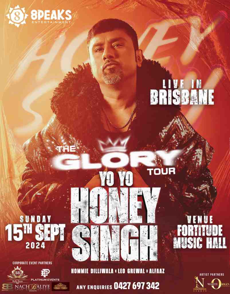 The Glory Tour -  Yo Yo Honey Singh Live in Brisbane