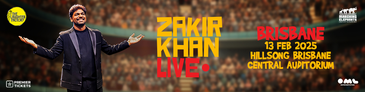 Zakir Khan Live in Brisbane 2025