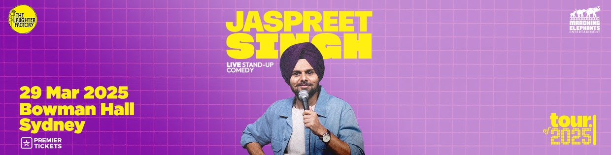 Jaspreet Singh Live in Sydney