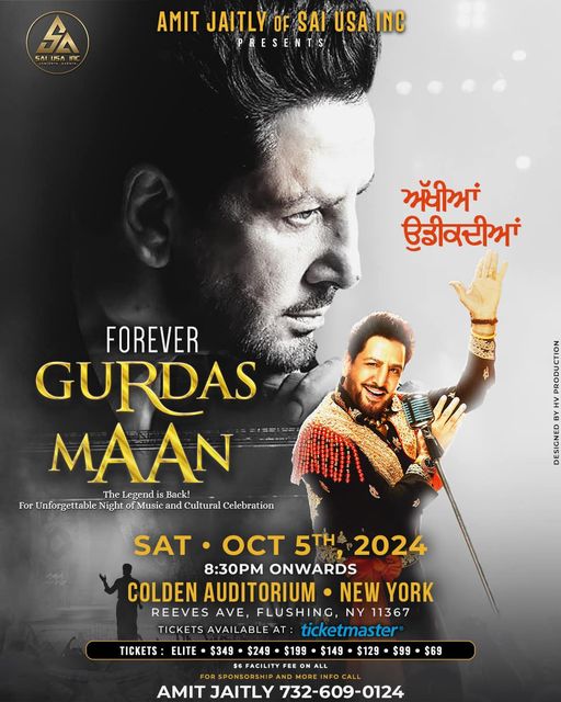 Living Legend Gurdas Maan Live in New York