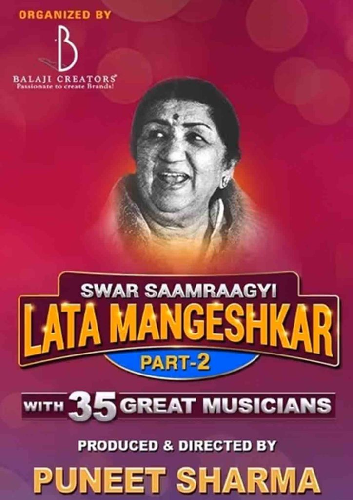 Lata Mangeshkar With 35 Great Musician