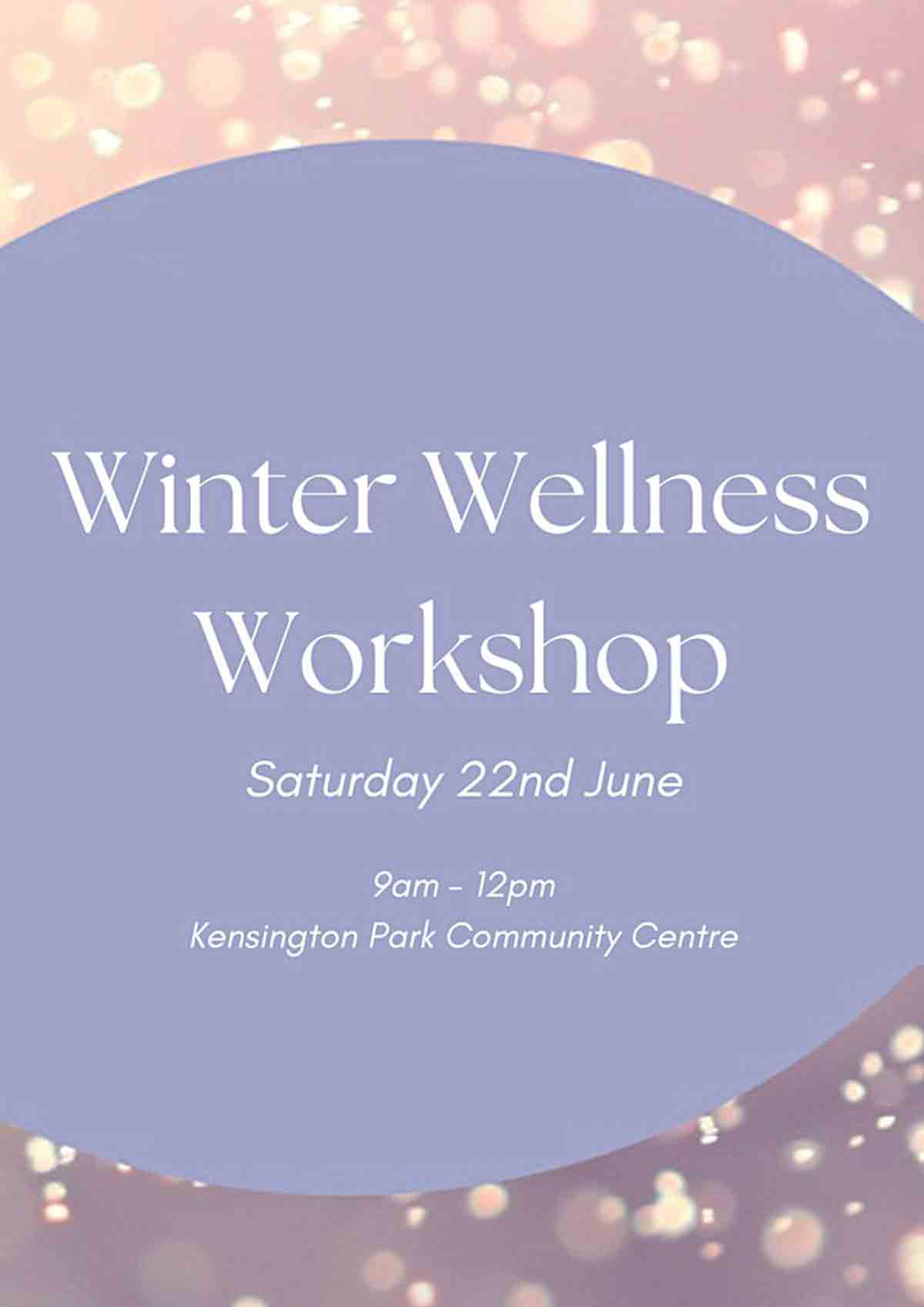 Winter Wellness Workshop