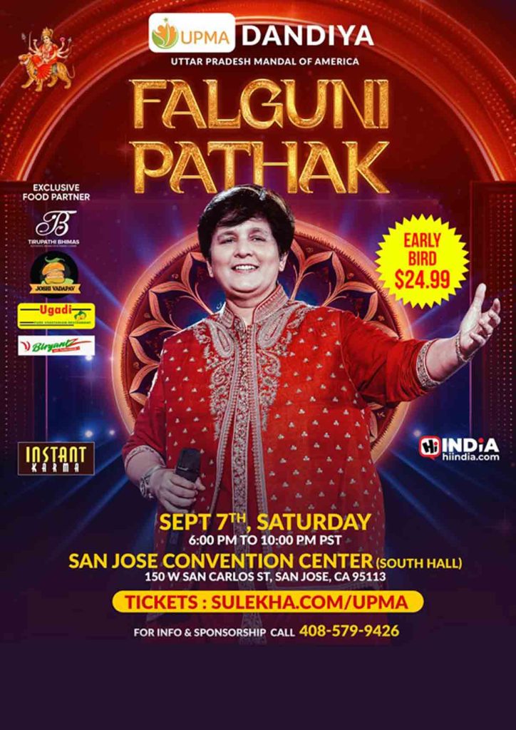 Falguni Pathak – Dandiya Dhoom 2024 Live In Bay Area