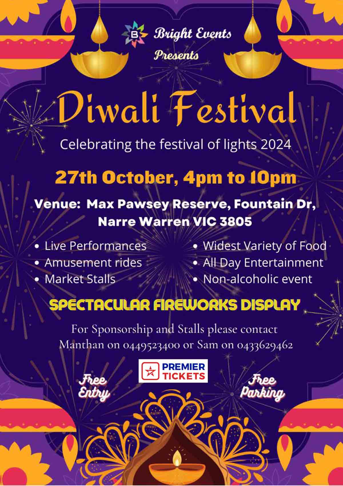 Diwali Festival 2024 Celebrate the Festival of Lights in Australia