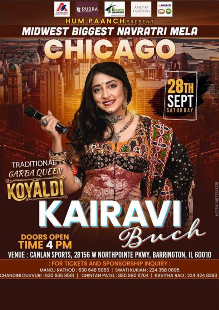 MIDWEST BIGGEST NAVRATRI MELA IN ILLINOIS