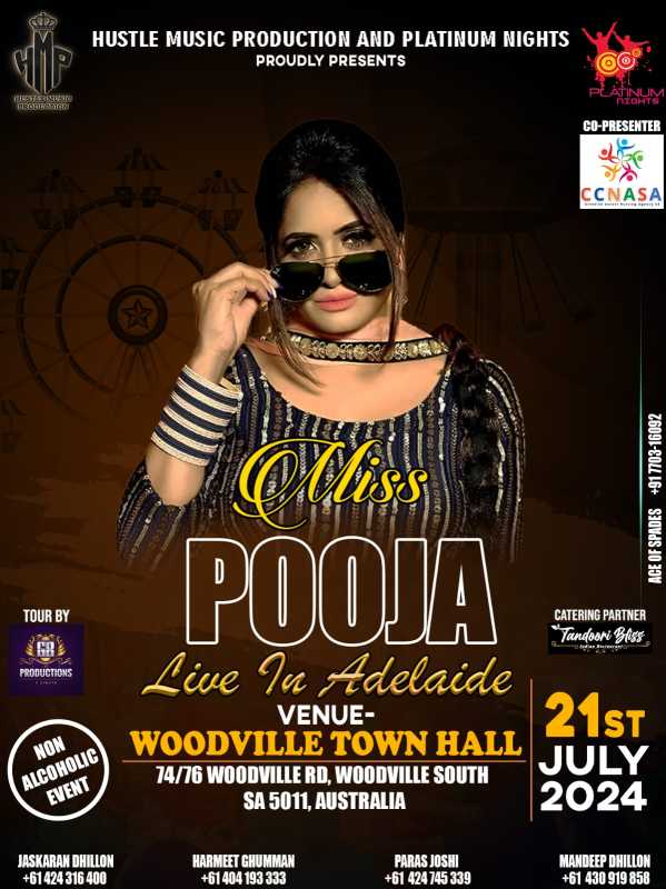Miss Pooja Live In Adelaide 2024
