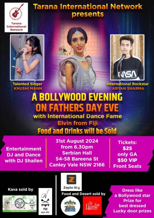 A Bollywood Evening on Father's Day Eve 2024