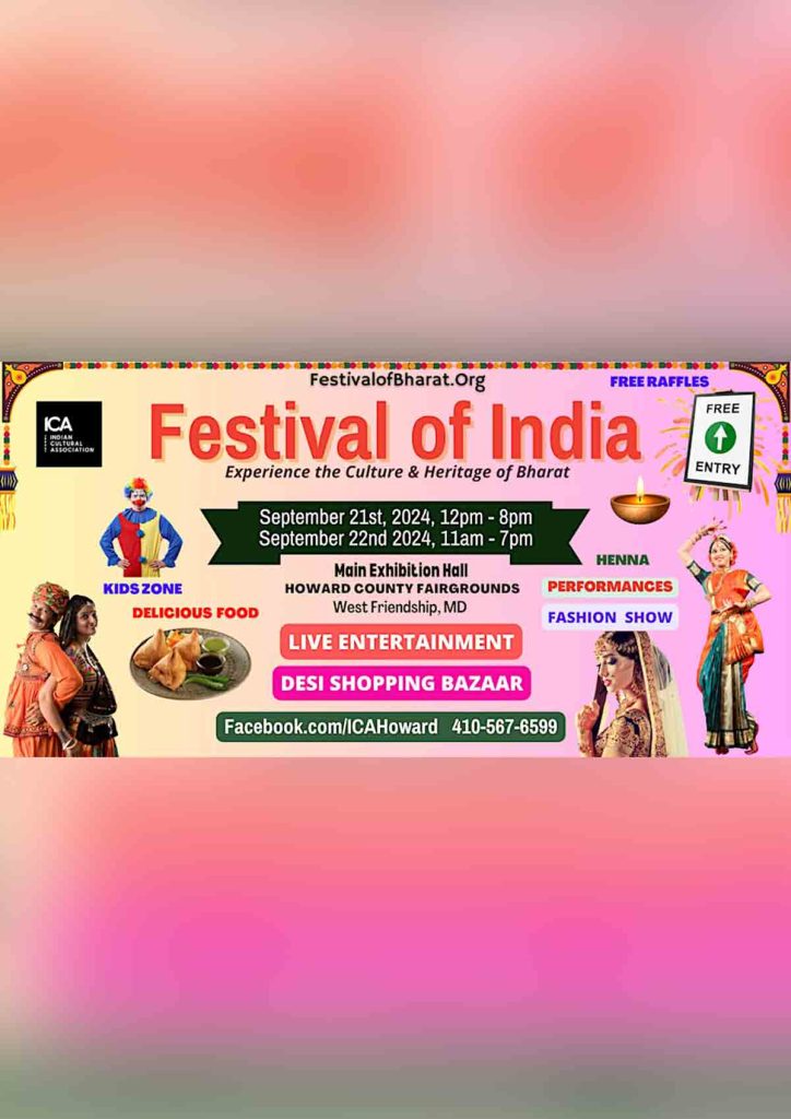 FESTIVAL OF INDIA – DIWALI MELA 2024