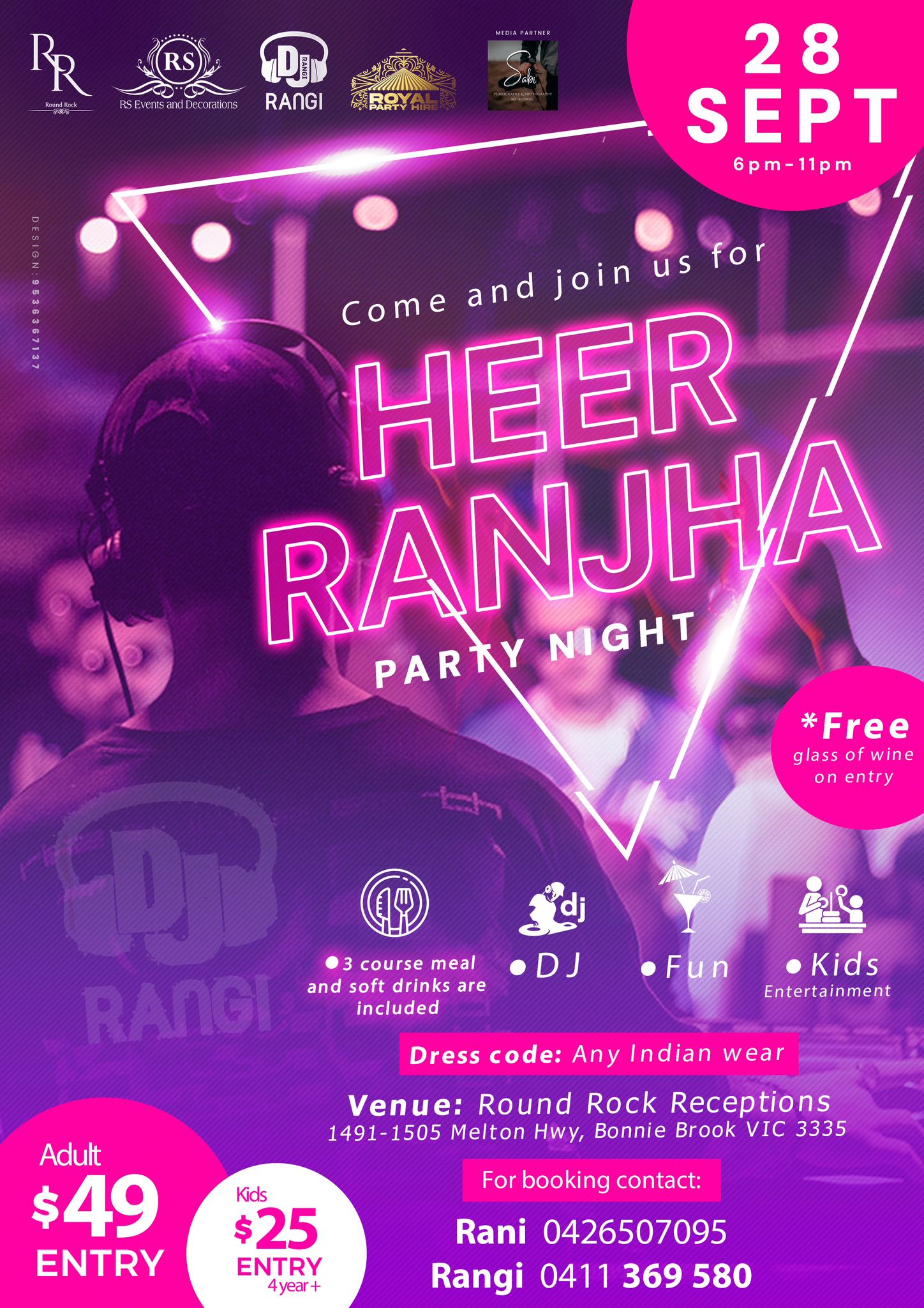 Heer Ranjha Party Night 2024