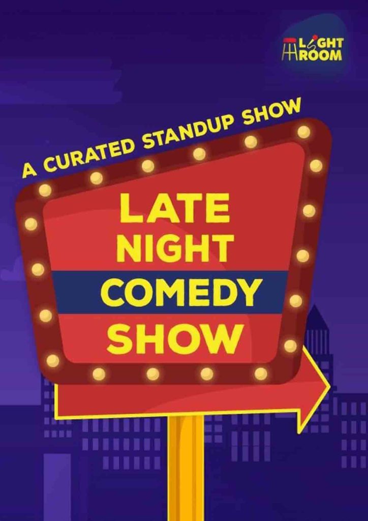 LATE NIGHT COMEDY SHOW –  8 September 2024