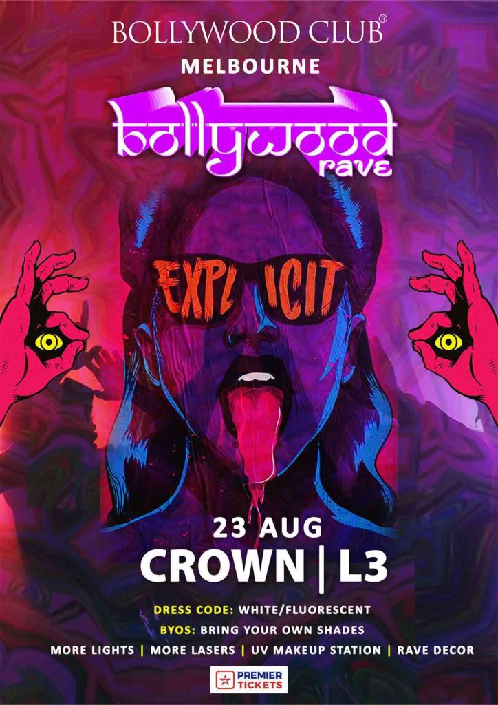 BOLLYWOOD RAVE at Crown, Melbourne – 2024