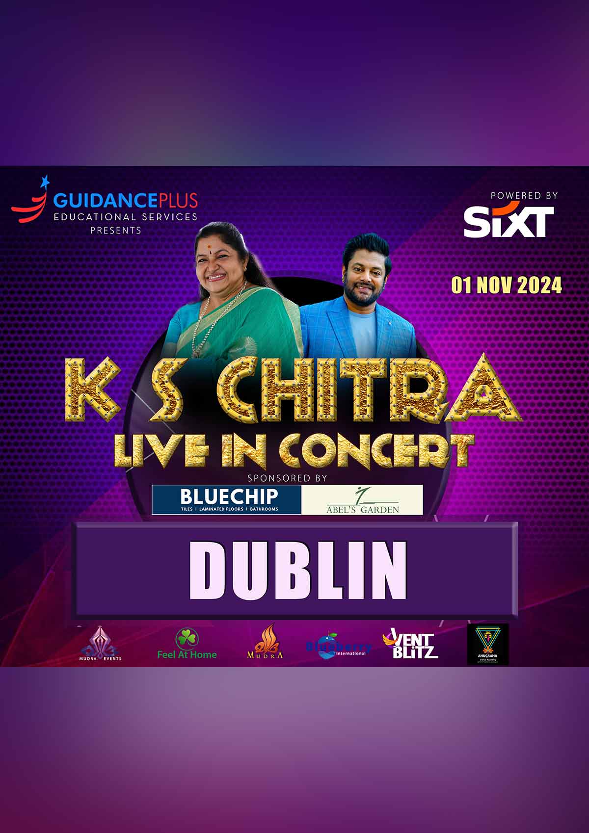 K S Chitra Live In Concert Dublin