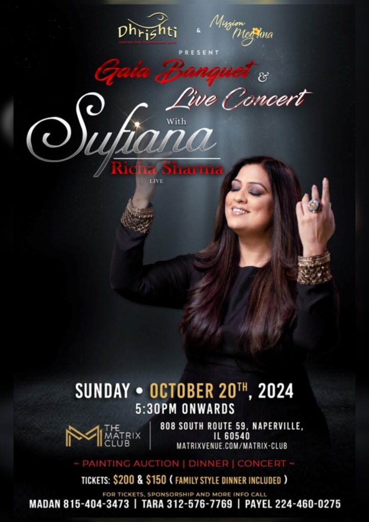 Gala Banquet & Live Concert with Sufiana Richa Sharma