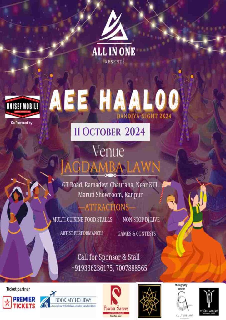 Aee Haaloo – Garba Night 2K24 in Kanpur