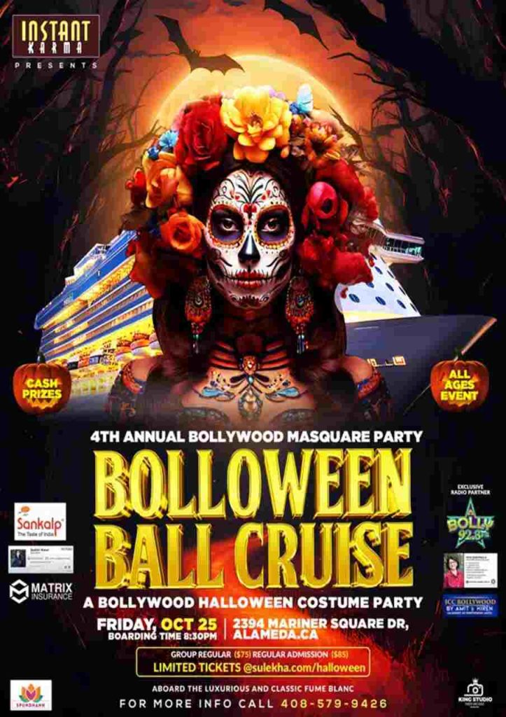 Bolloween Ball Cruise A Bollywood Halloween Costume Party – 2024