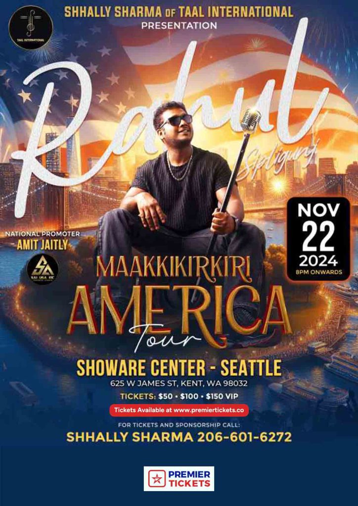 Naatu Naatu fame Rahul Sipligunj Live in Seattle – 2024