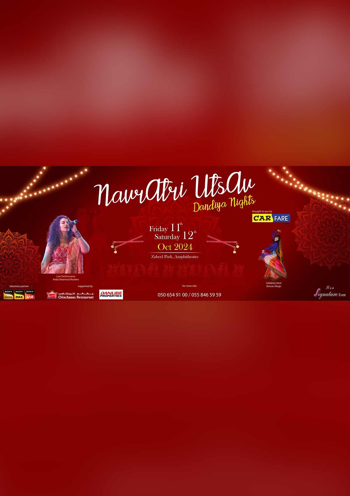 Navratri Utsav 2024 Celebrate with Vibrant Dandiya Nights