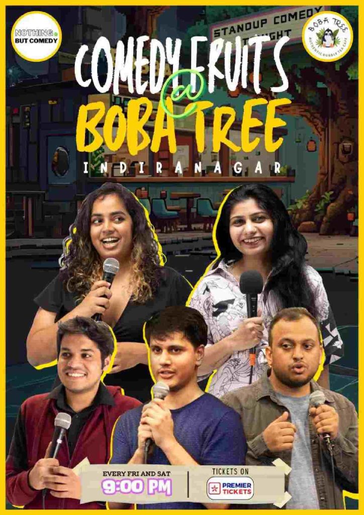 Comedy Fruits @ Boba Tree – 05 October 2024