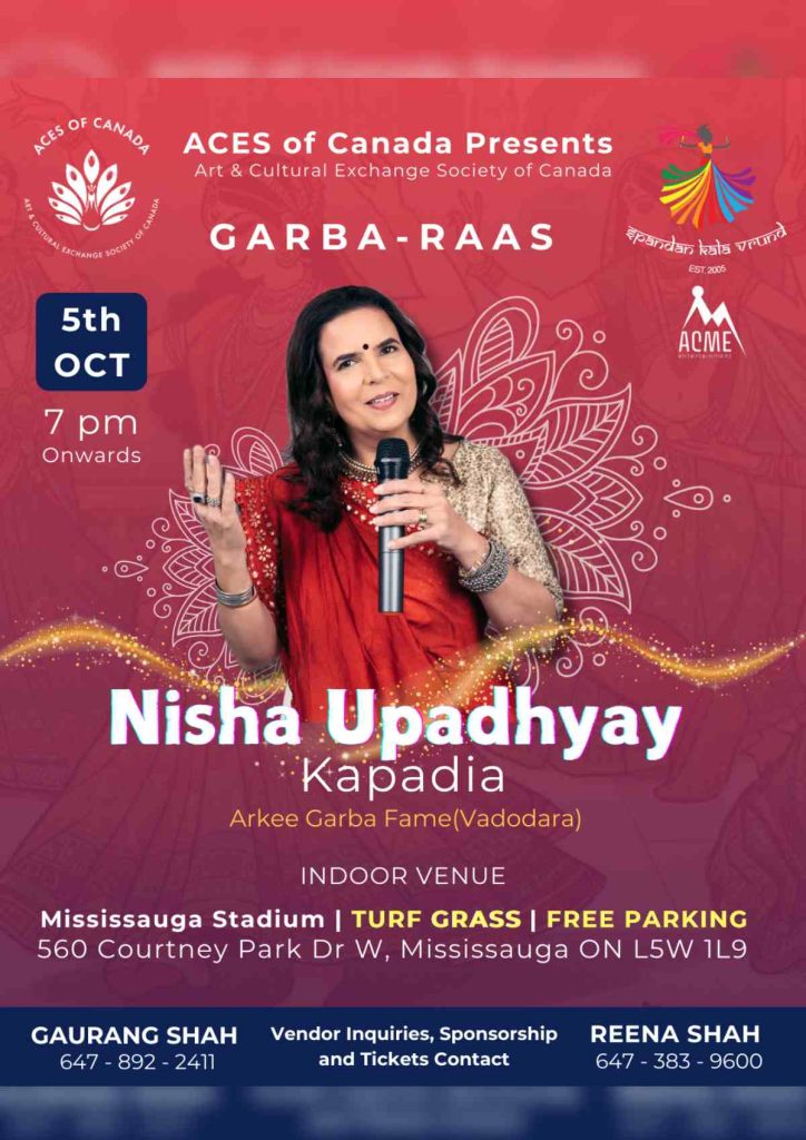 Garba Raas with Nisha Upadhyay Kapadia 2024