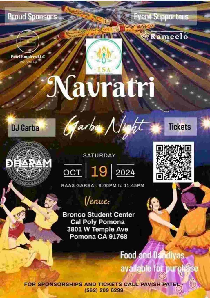 Cal Poly Navrangi Navratri DJ Garba Night