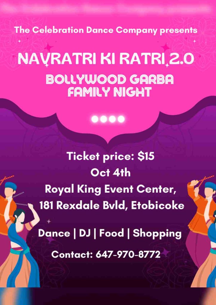 Bollywood Garba Dance Party- NAVRATRI KI RATRI 2.0