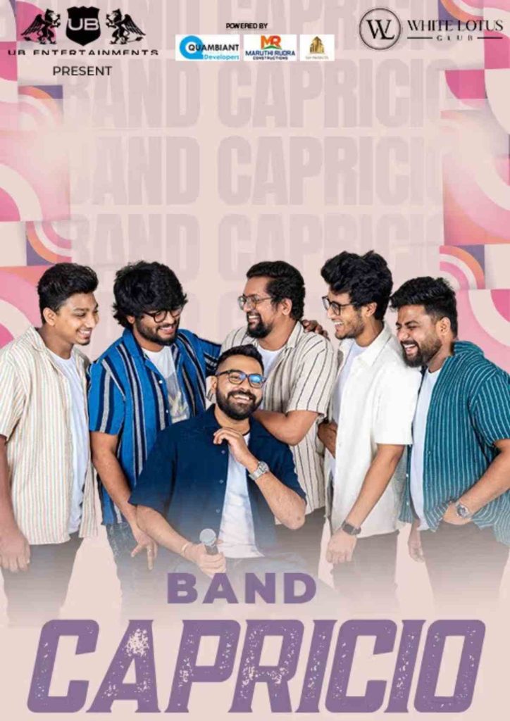 Band Capricio Biggest Live Concert Bengaluru