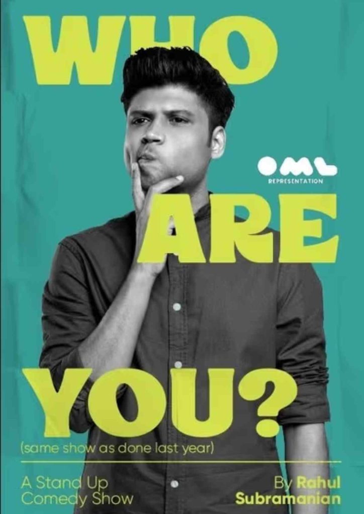 Who Are You by Rahul Subramanian – Chennai