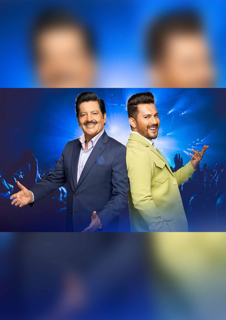 Udit Narayan and Aditya Narayan Live