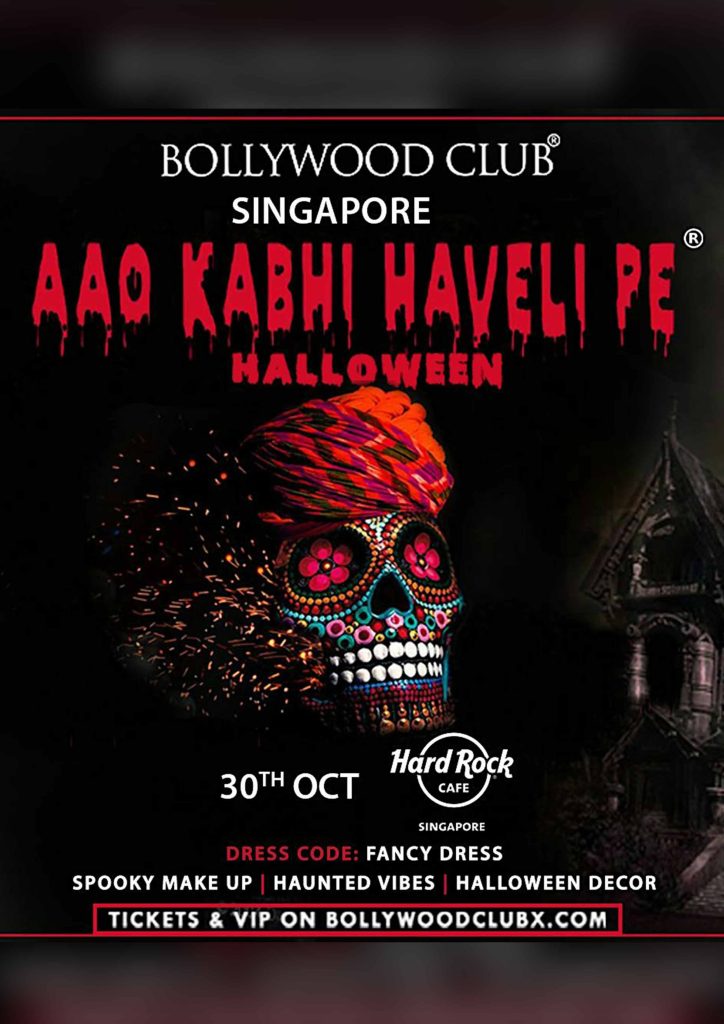 Bollywood Club Presents AAO KABHI HAVELI PE at Hard Rock Cafe, Singapore