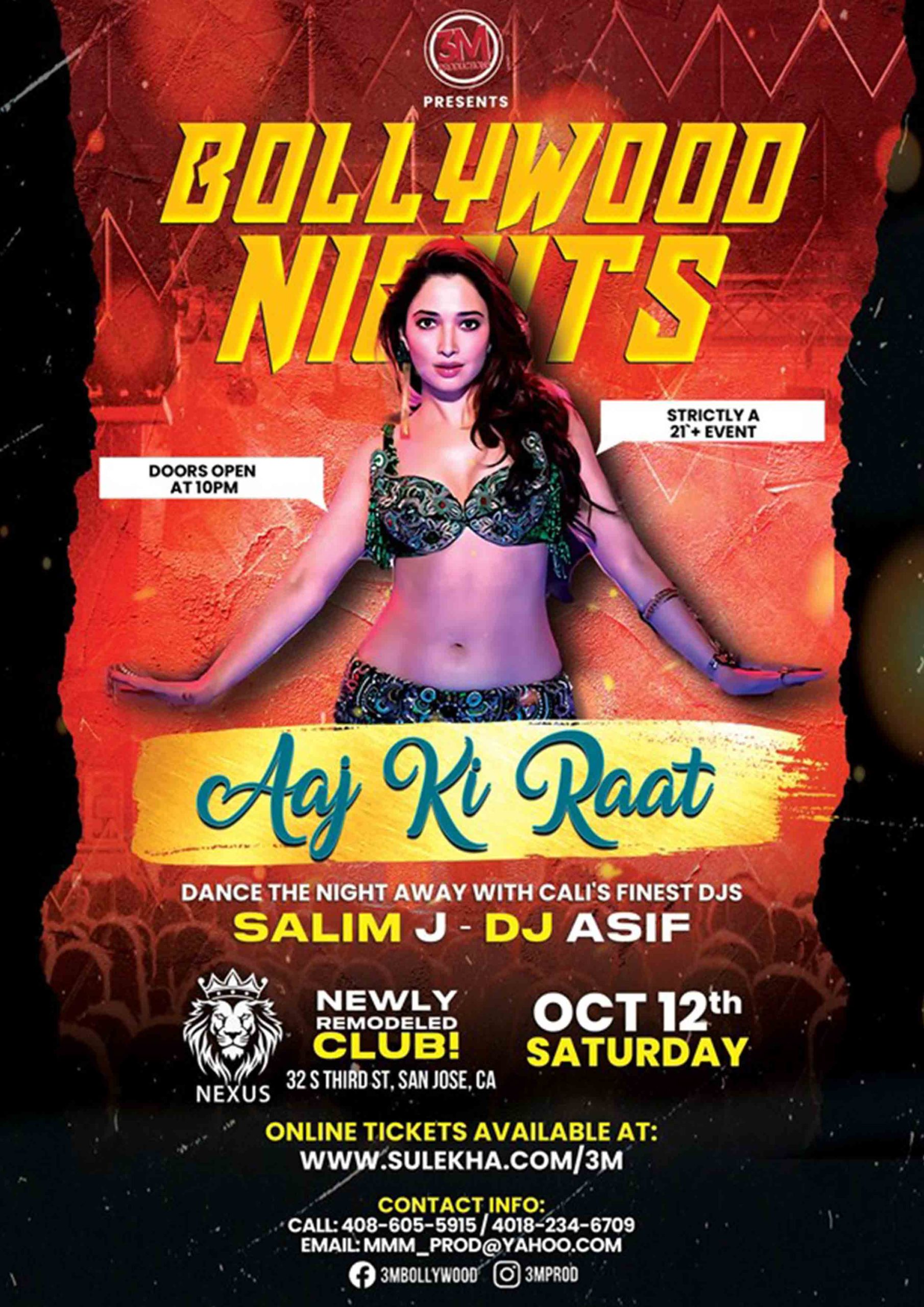 Bollywood Nights - Aaj Ki Raat