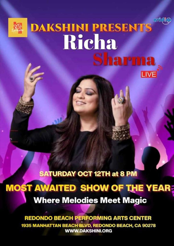 RICHA SHARMA LIVE IN LOS ANGELES