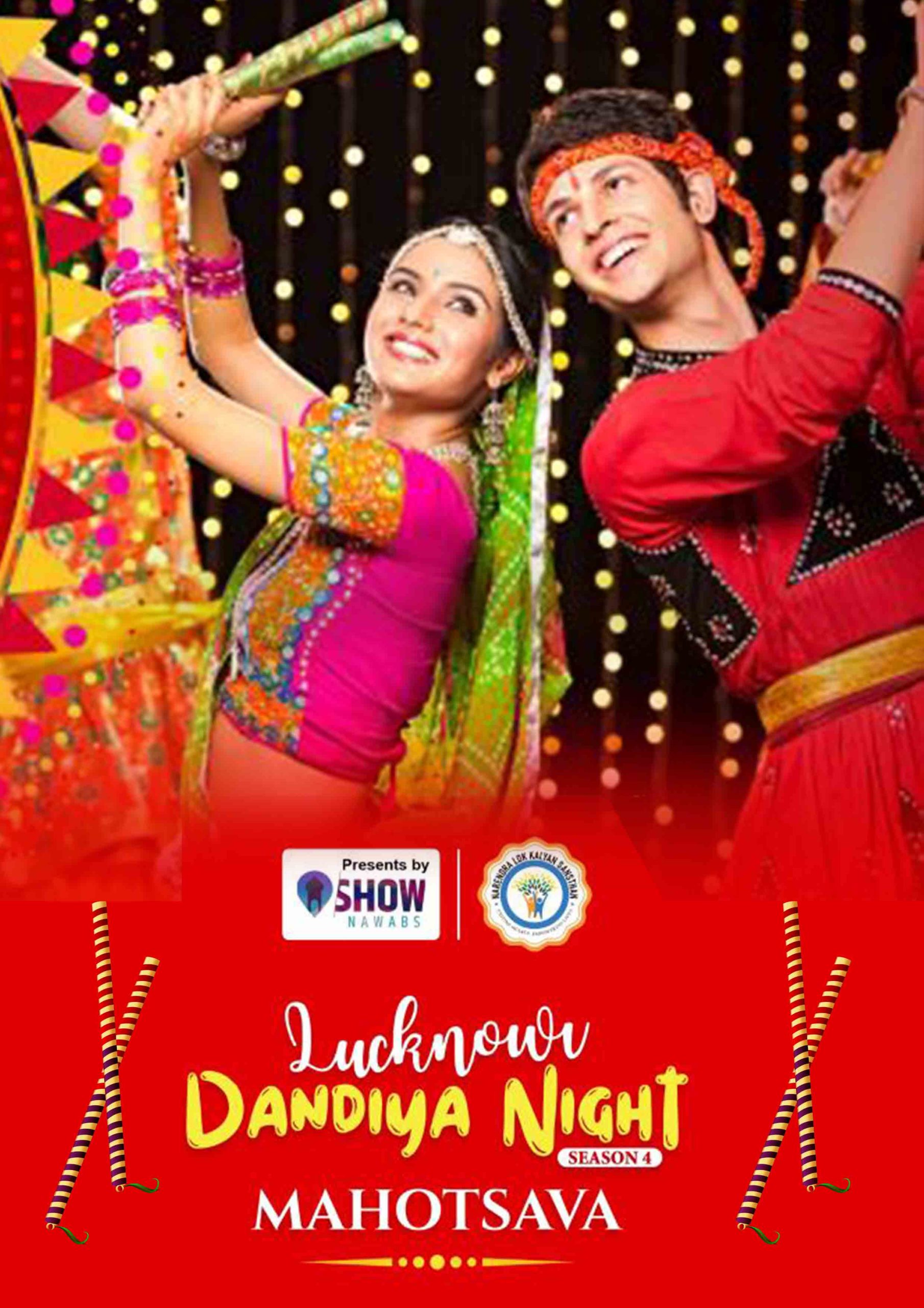 Lucknowi Dandiya Night Navratri Mahotsav 2024- Lucknow