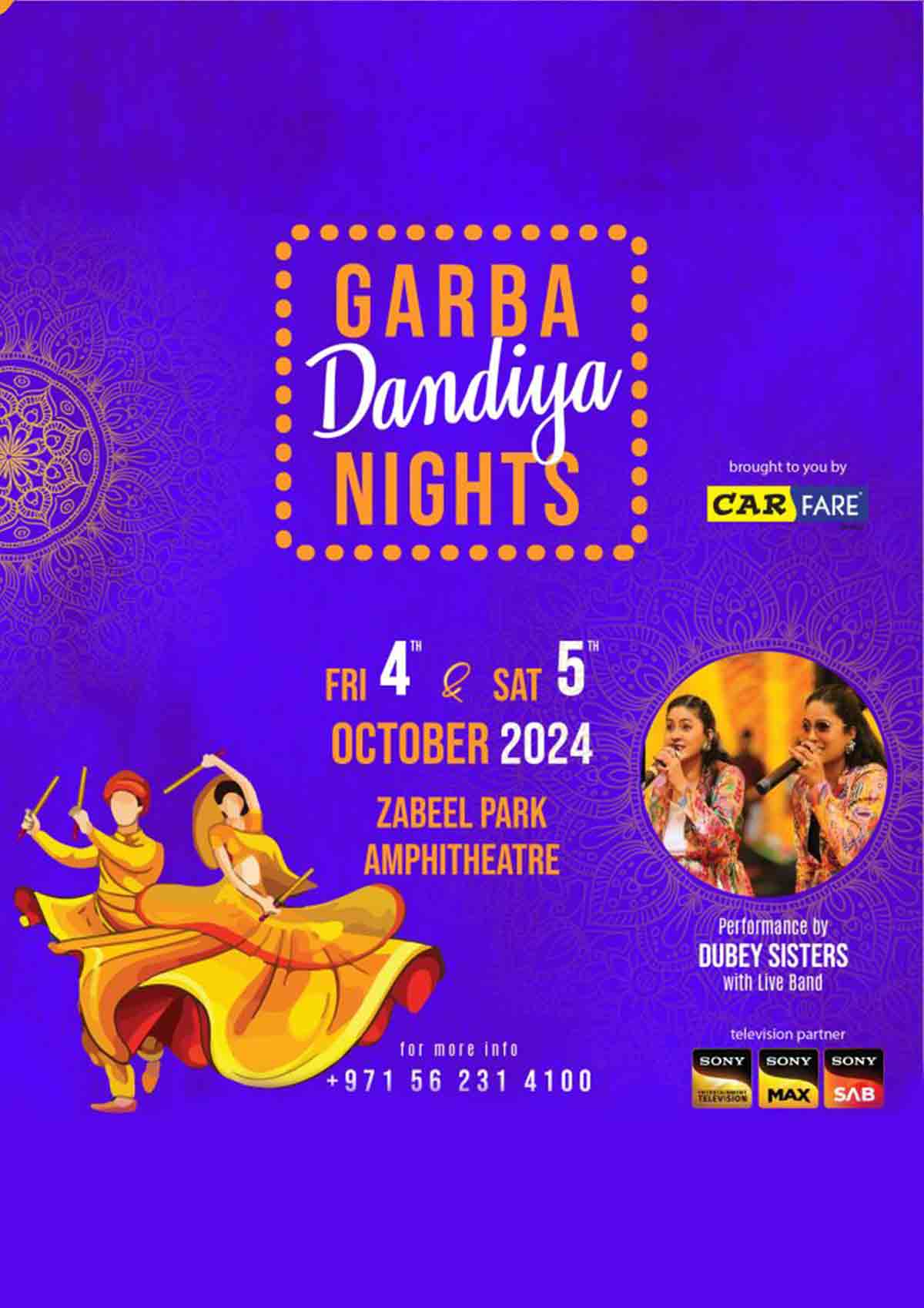 Garba Dandiya Nights 2024 in Dubai - 4th October