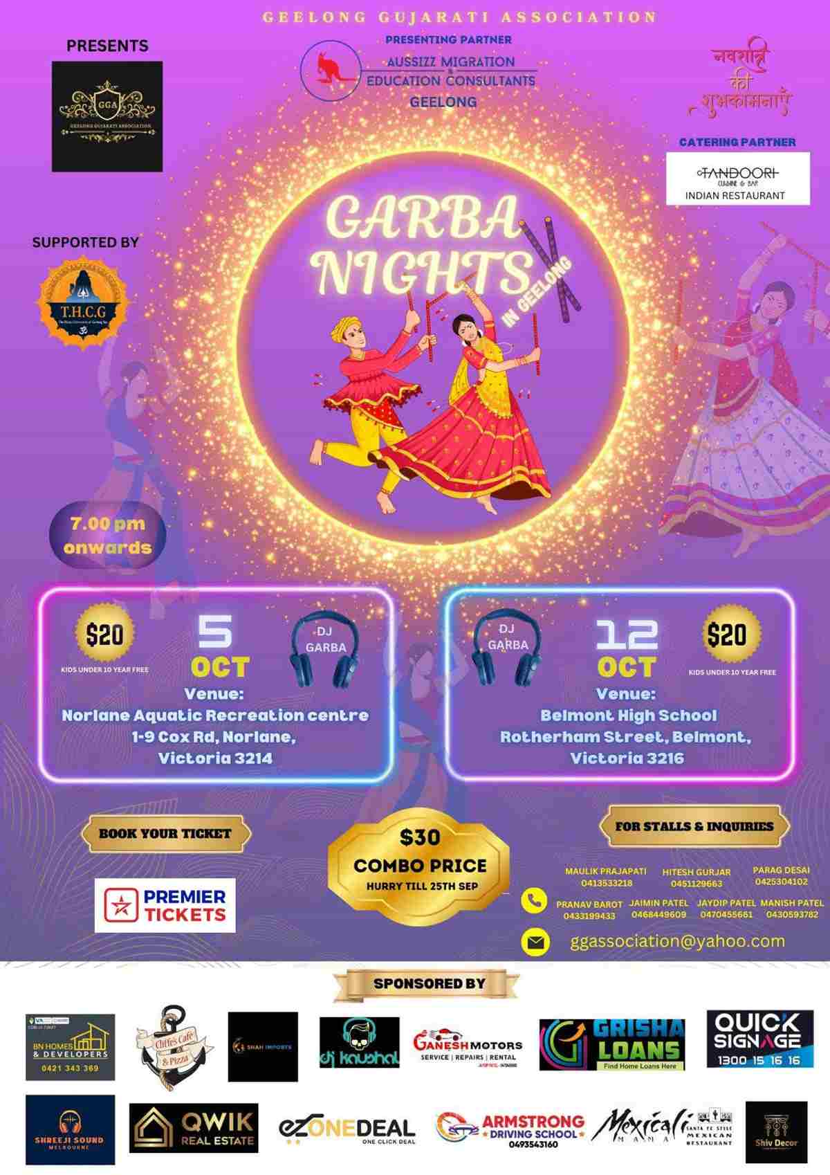 Garba Night In Geelong 2024 - 5th October