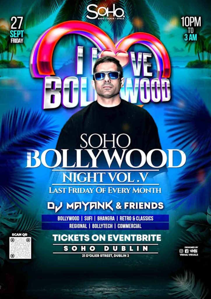 SOHO Bollywood Night Vol. V | Freshers 24